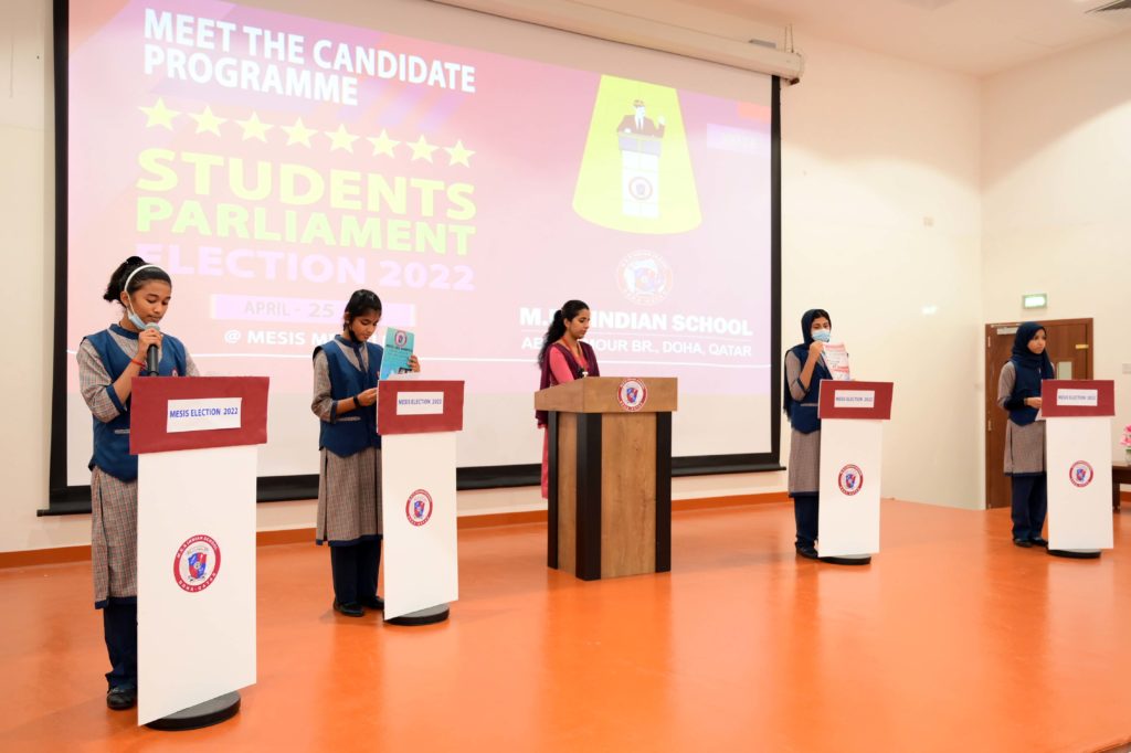 MESIS CONDUCTS STUDENT PARLIAMENT ELECTIONS 2022-2023.