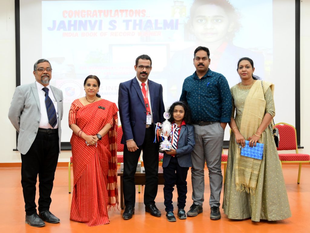 MESIS STUDENT ACHIEVES INDIA BOOK OF RECORD TITLE 2022