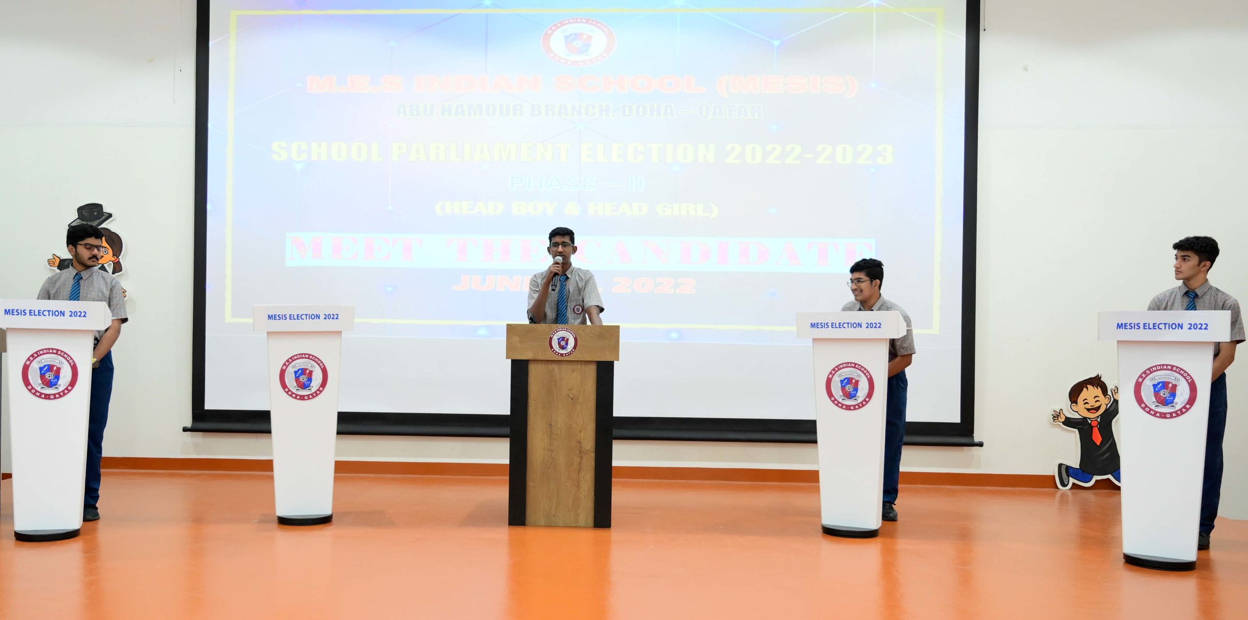 MEET THE CANDIDATES PROGRAMME -SCHOOL PARLIAMENT ELECTION (PHASE II)