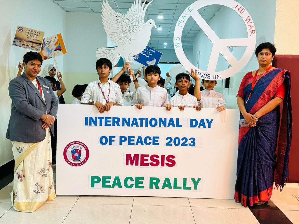 MESIS CELEBRATED THE INTERNATIONAL DAY OF PEACE