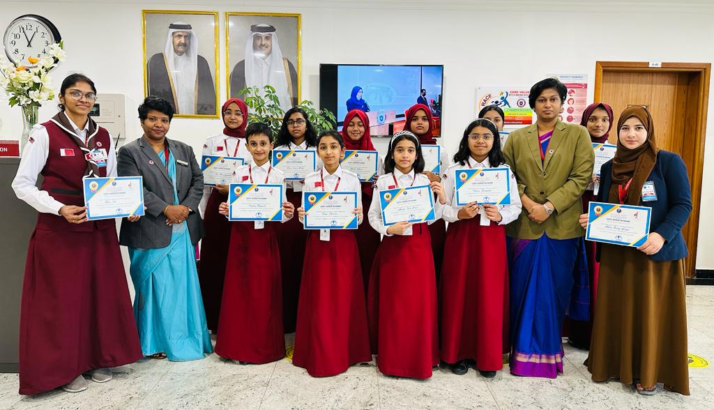 Team of twelve members of M.E.S.I.S took part in the Guides Training Programme organised by Qatar Scouts and Guides