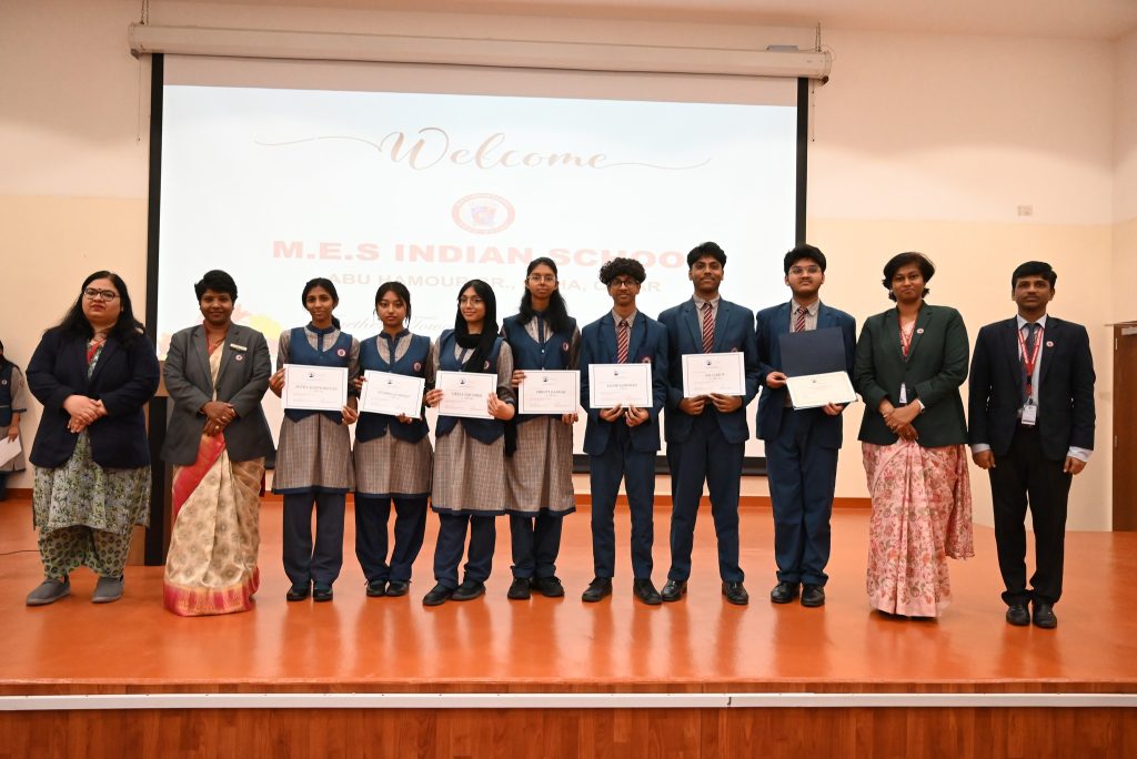 Grade 12 students warmly welcomed their Grade 11 counterparts for the academic session 2024-25