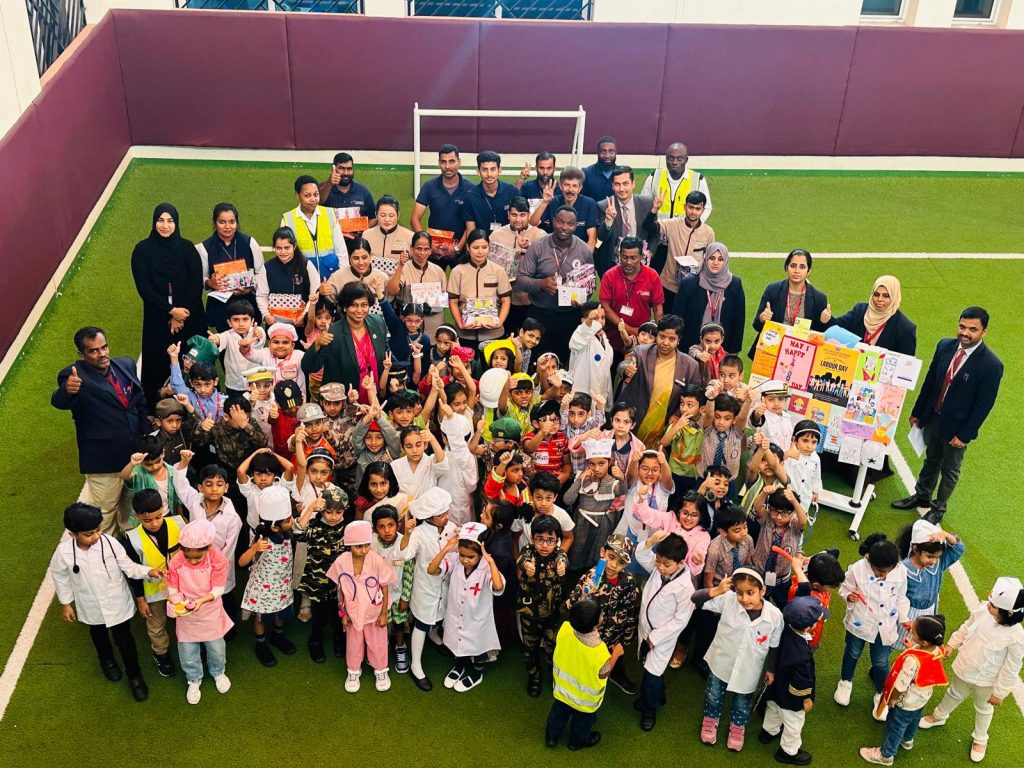 Mes Indian School Abu Hamour Branch Honors Labour Day.