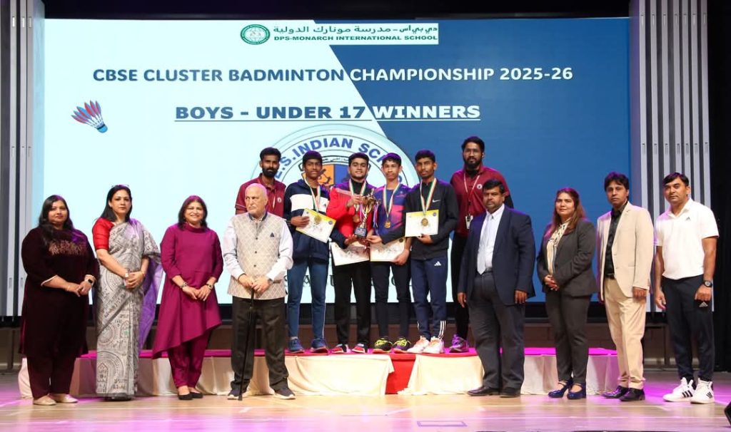Outstanding Achievement at the CBSE Badminton Cluster Tournament!