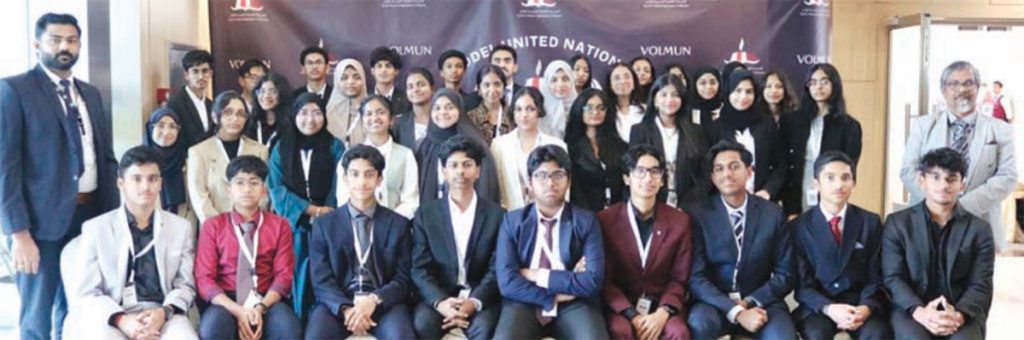 MES, Mesis team attends VoIMUN