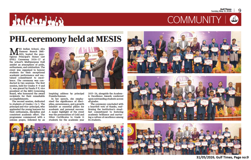 PHL Ceremony held at MESIS